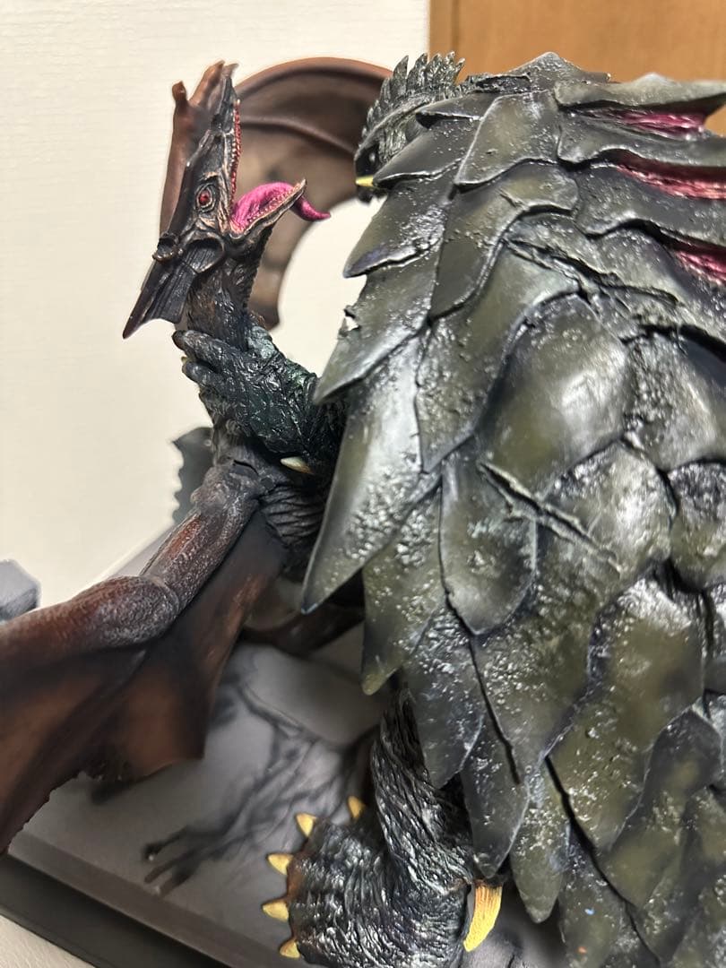 海洋堂　ガメラ3 ギャオス駆除イメージジオラマ　ソフビ完成品