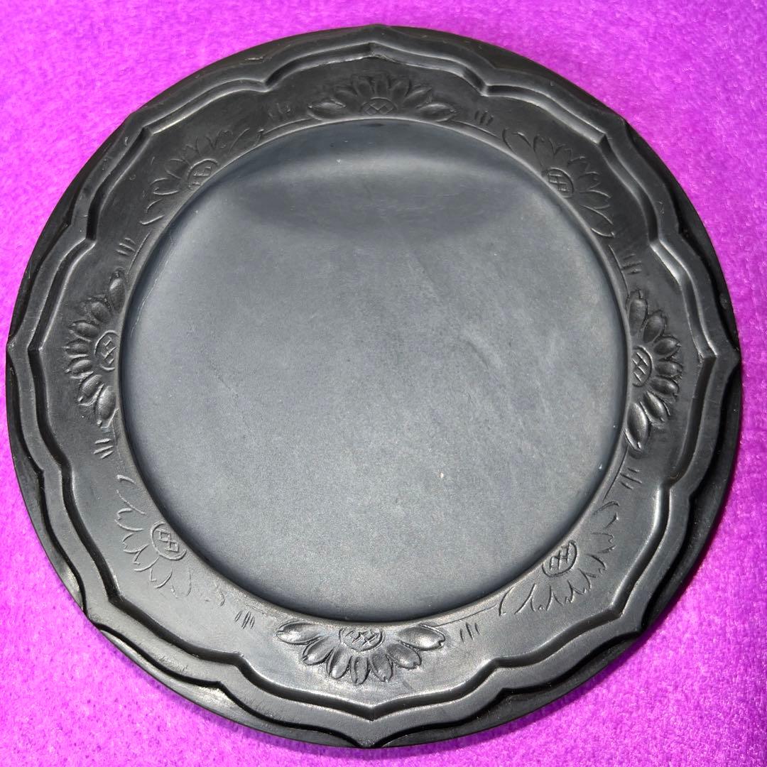 ⭕️専用⭕️ 雨端硯　国礎　日月研　名工　11代　雨宮静軒匠　女性好み