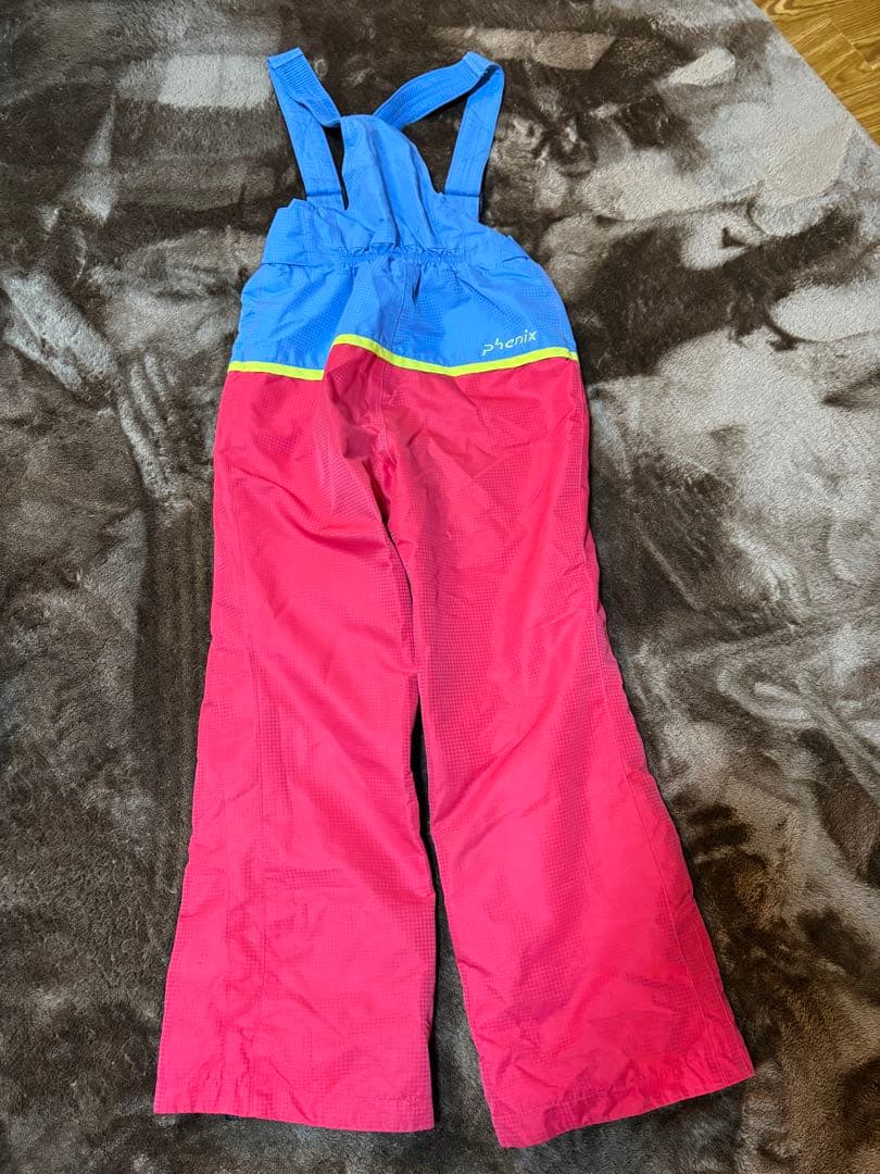 お値下げPhoenix 3点セット子供用 スキーウェア 130サイズ　キッズ手袋