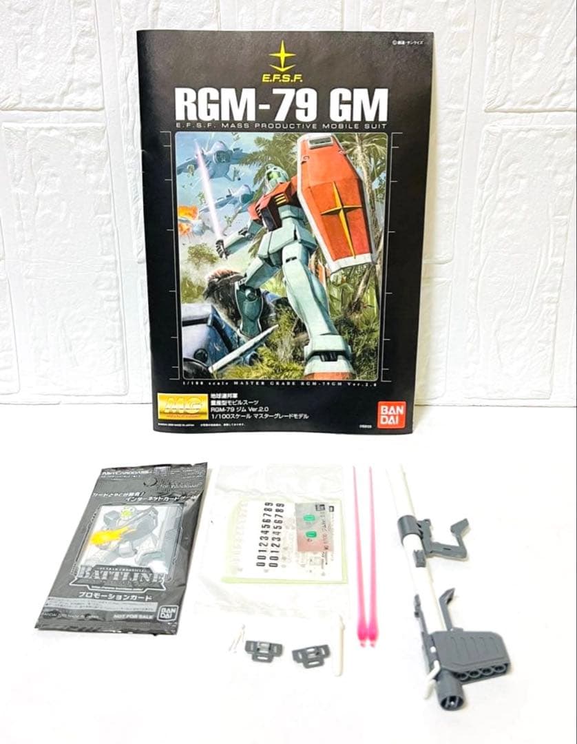 MG ジム Ver.2.0 初回版 ガンプラ バンダイ 美品 入手困難 限定