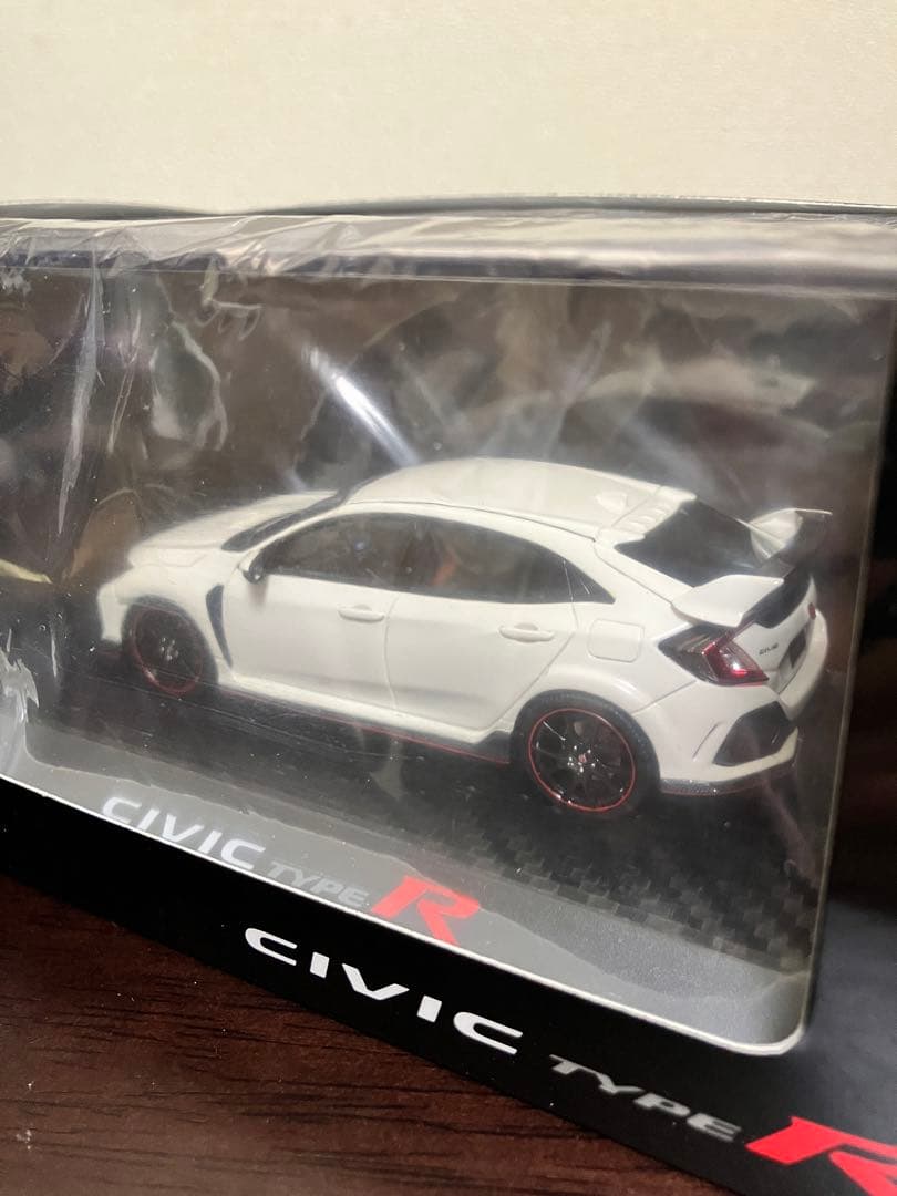 【レア】1/43 ホンダ シビック タイプR FK8 ホンダコムテック