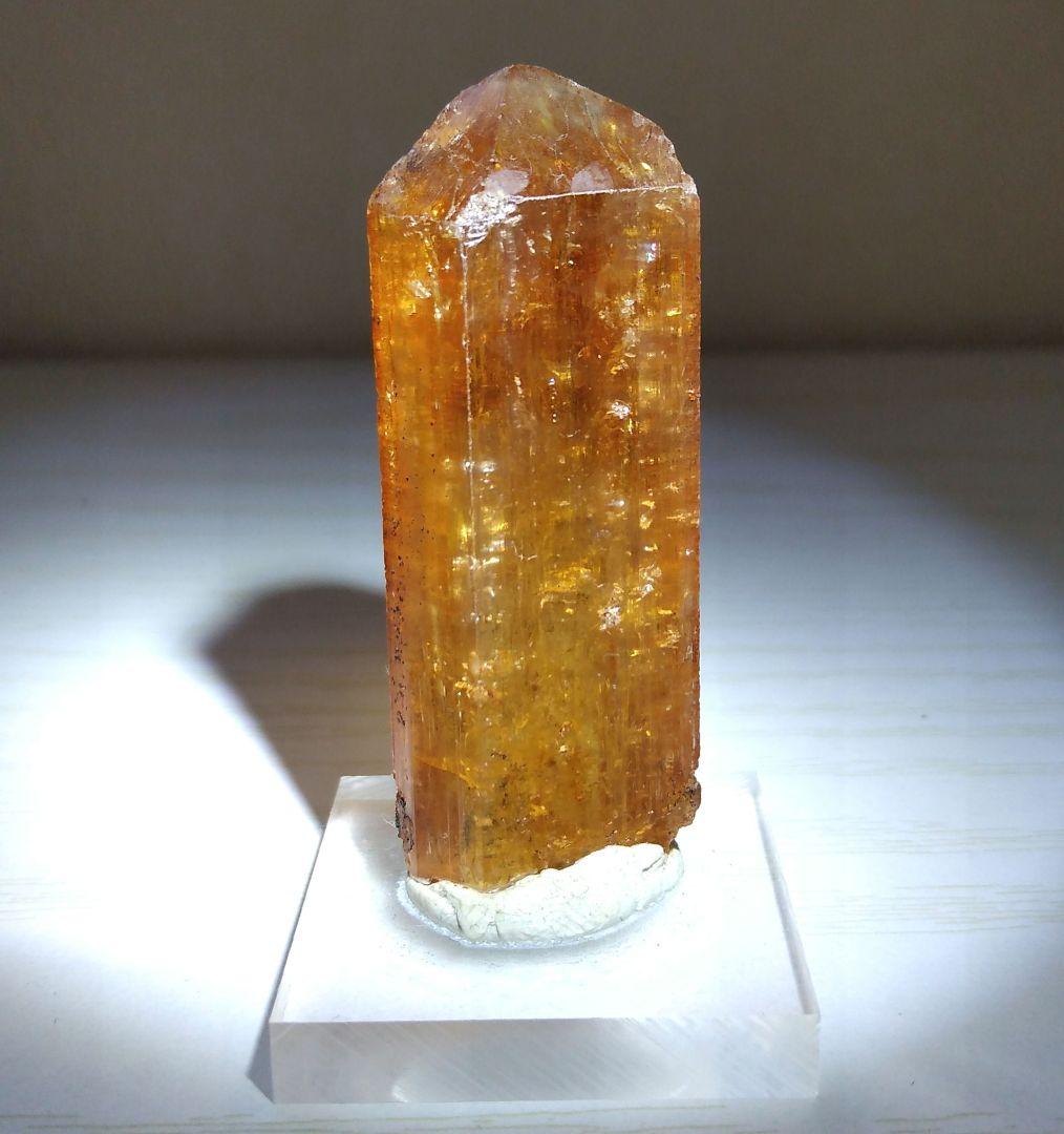 インペリアルトパーズ　宝石鉱物標本