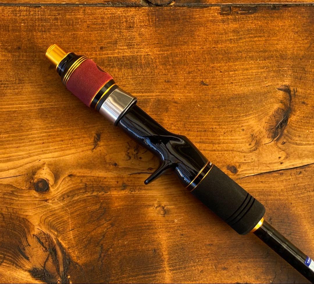 ジギングセット　3ピースパックロッド　Fujiガイド タイラバ　カーボン　MH