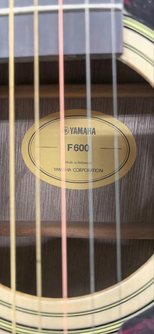 YAMAHA アコースティックギターF600