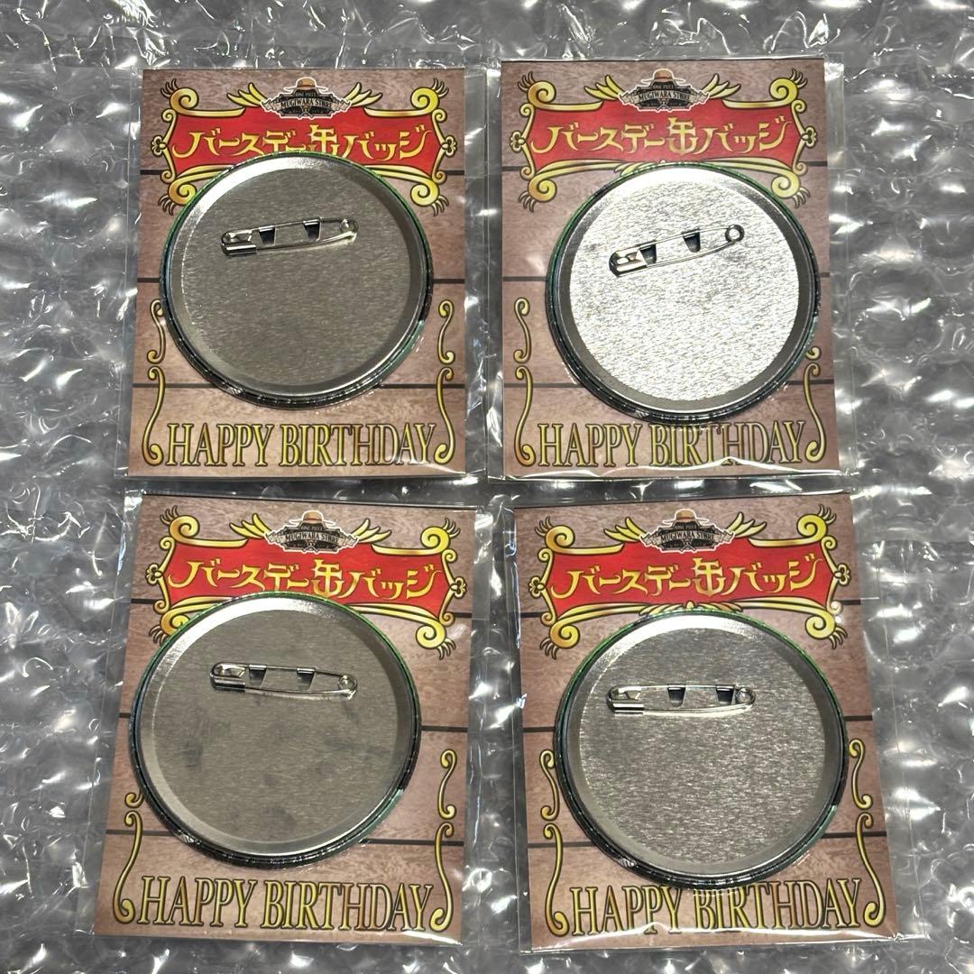 ONEPIECE ゾロ バースデー缶バッジ セット