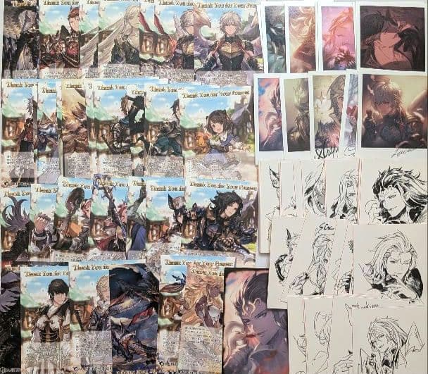 グラブル　バレンタイン　ホワイトデー　お返し　カード　まとめ売り　78点