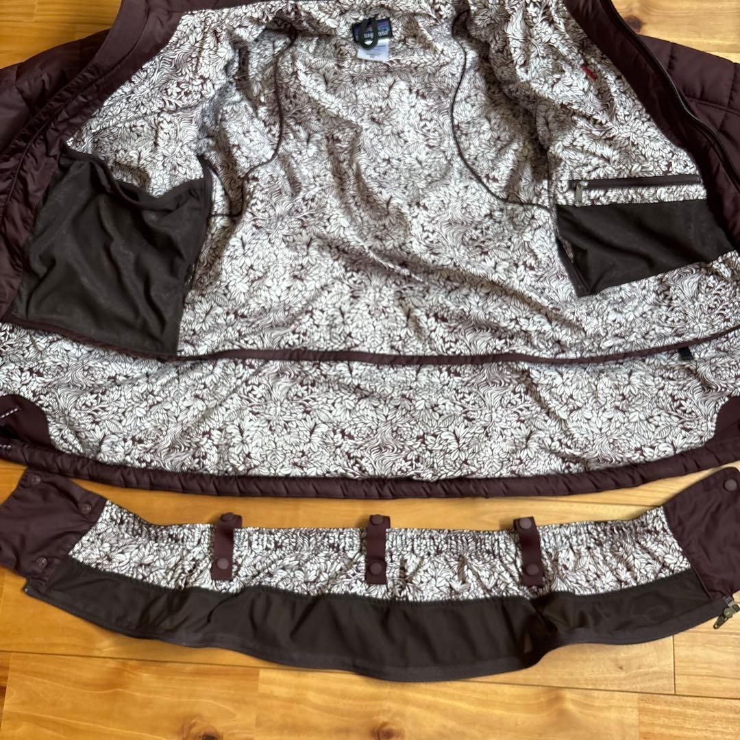 ✨美品✨パタゴニア　レディース　スノーボード　スキー　ウエア　ボルドー　S