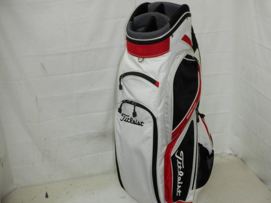 値下げ！Titleist タイトリストキャディバッグ 　9型（W/R/BK）