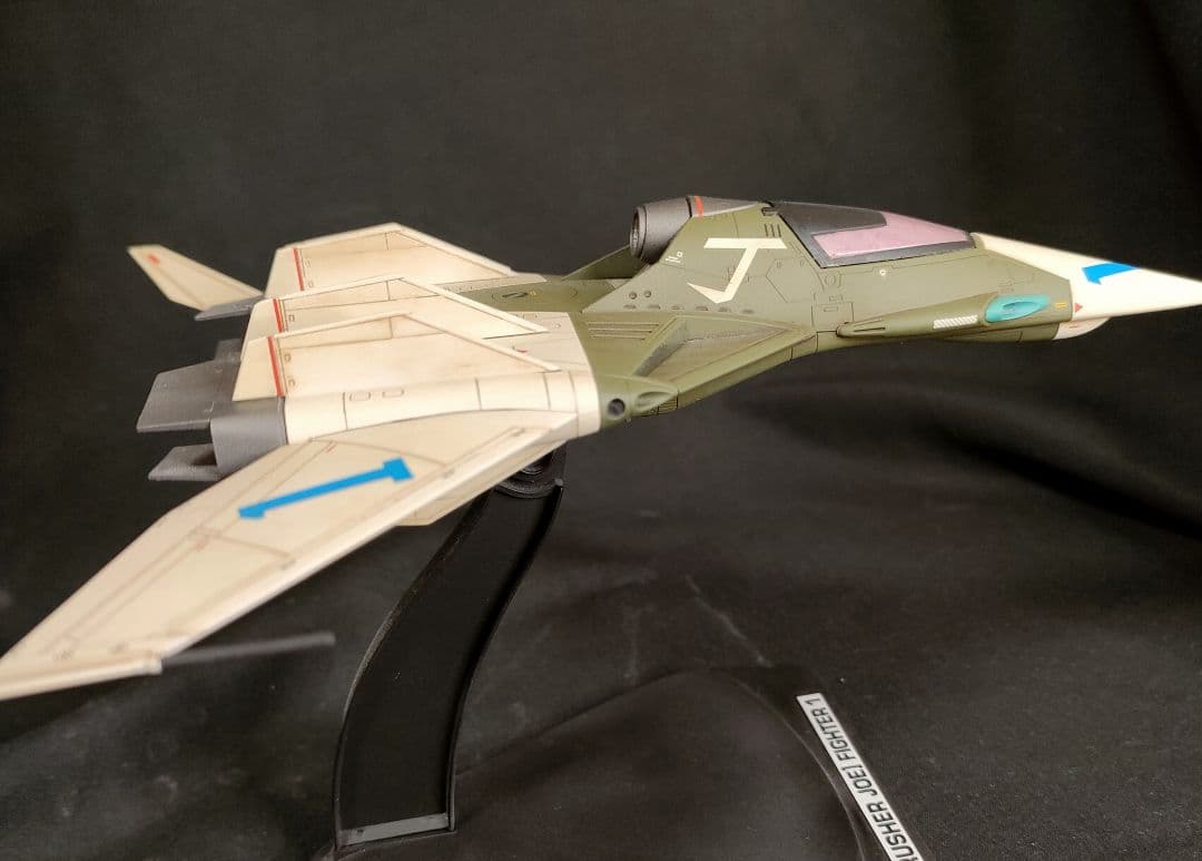 ハセガワ プラモデル 塗装済完成品 「クラッシャージョウ」 ファイター1