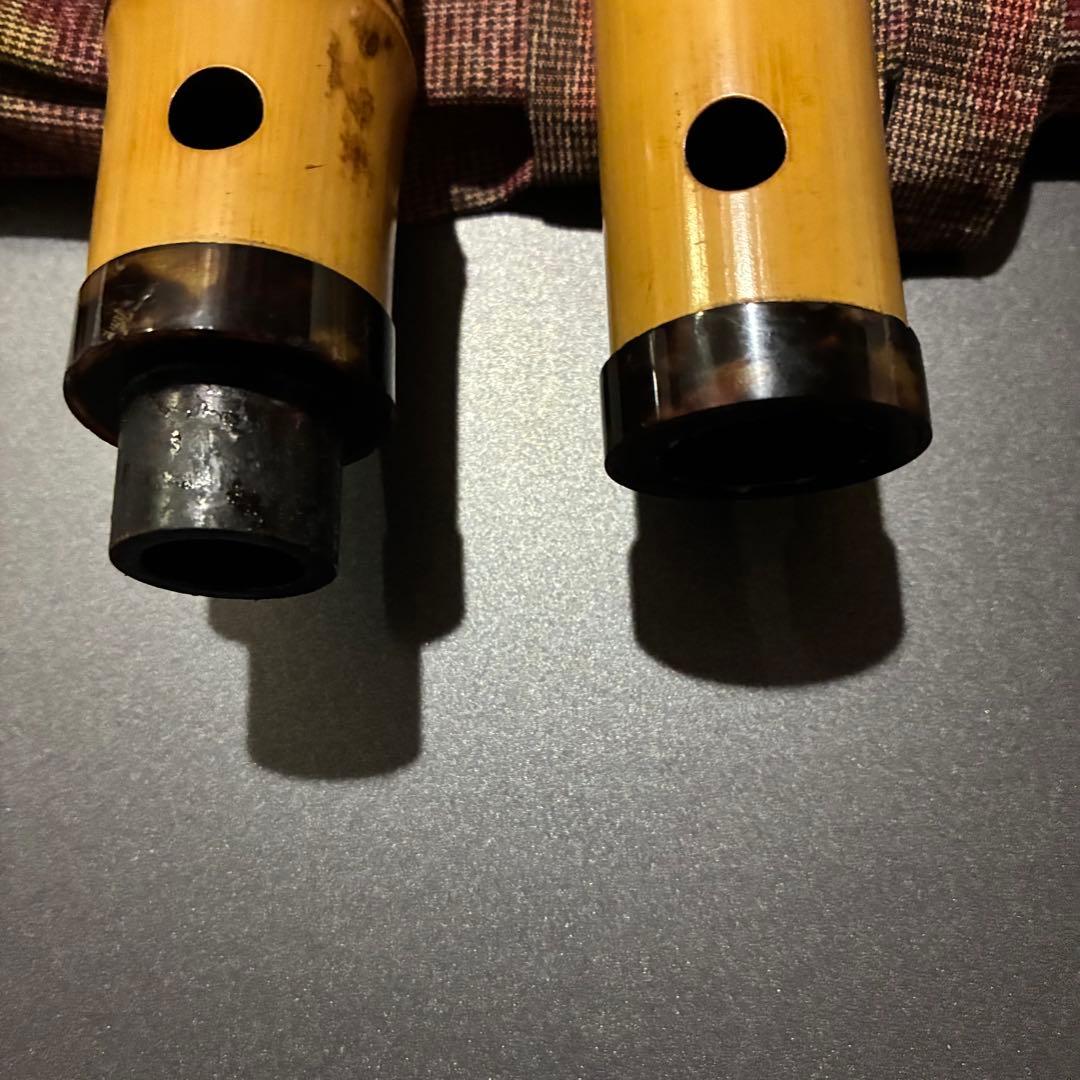 都山流1尺８寸在銘(一真)尺八