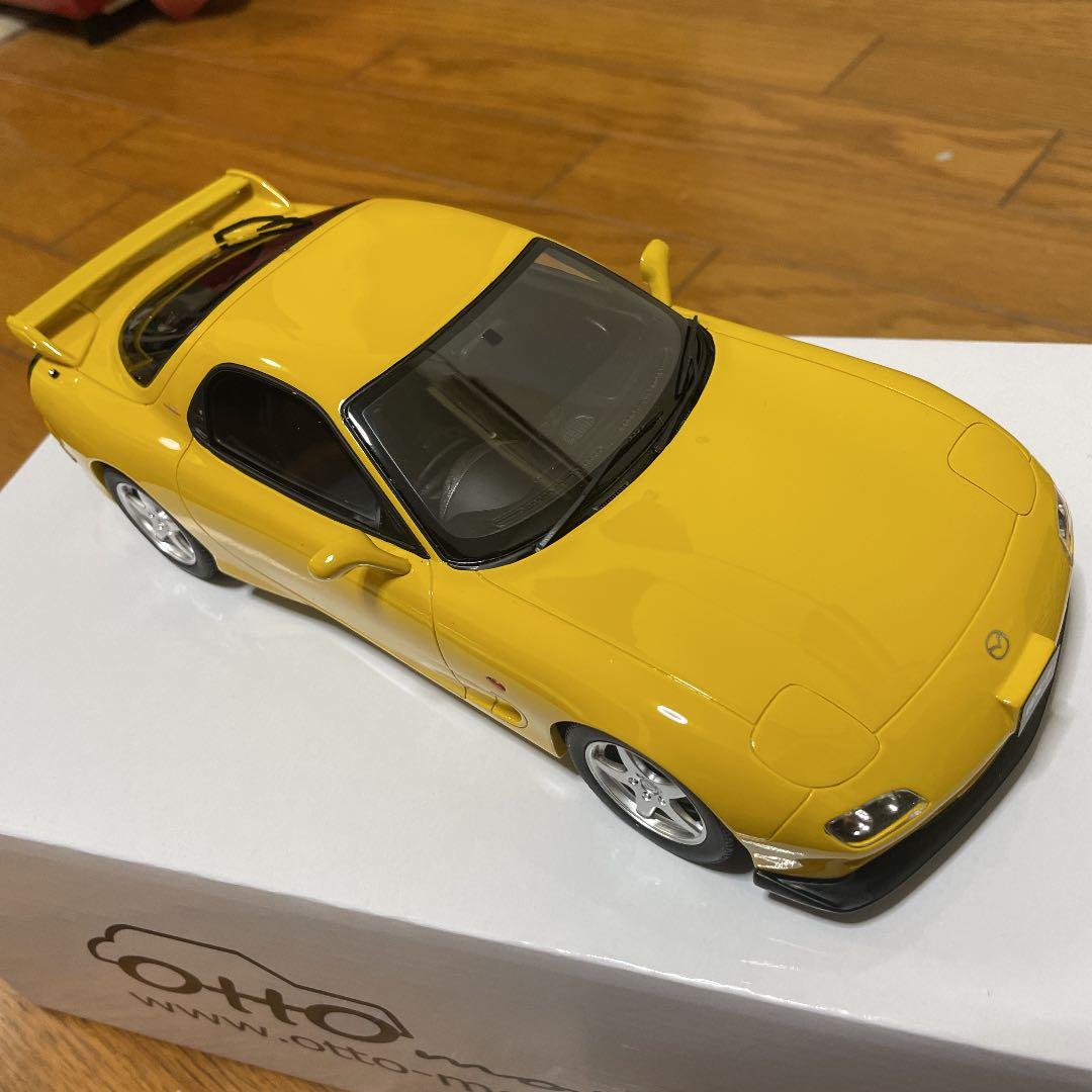 【1/18】FD3S Mazda RX-7 イエロー　Otto mobile