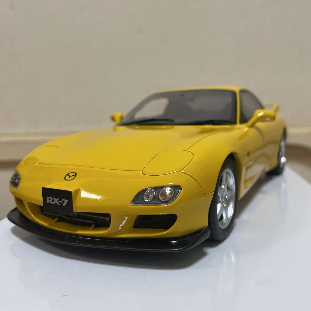 【1/18】FD3S Mazda RX-7 イエロー　Otto mobile