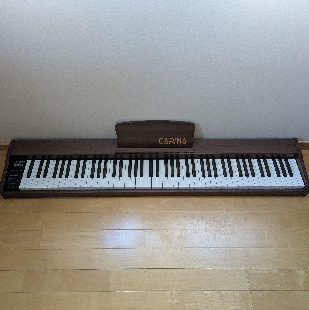 CARINA 88鍵 デジタルピアノ ブラウン