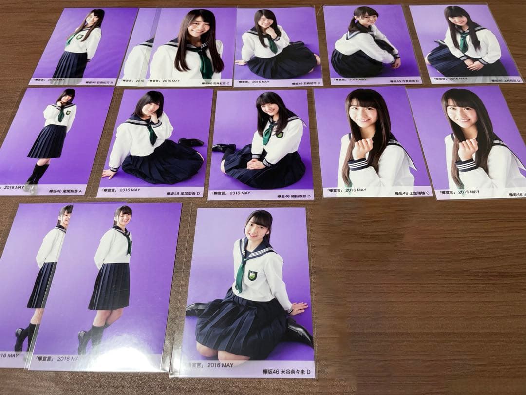 【超希少】欅宣言　2016  MAY　セミコンプ+被り