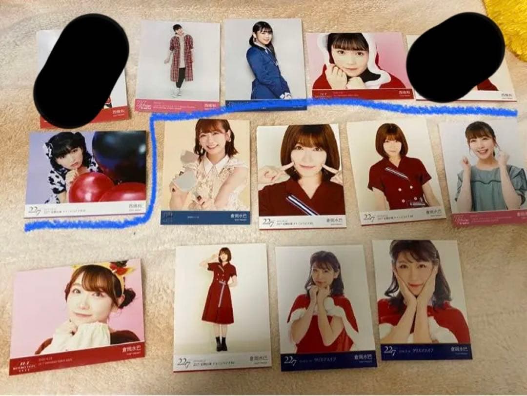 ナナブンノニジュウニ　ブロマイド　ナナニジ　22/7