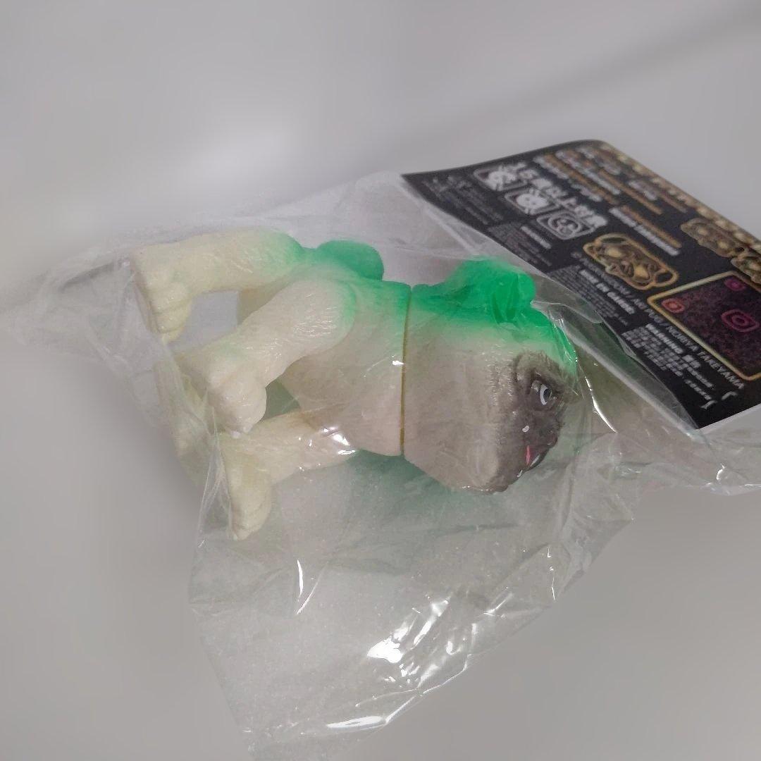 ソフビ PUG JYU パグジュウ 春の新緑ver.