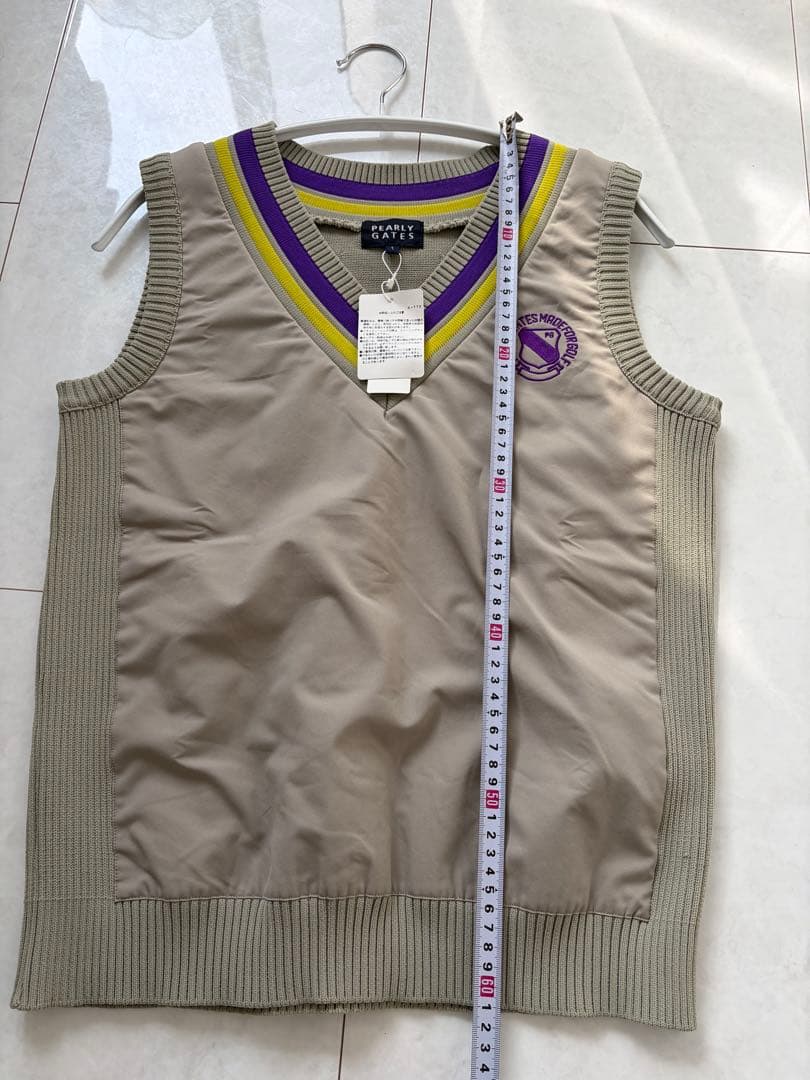 未使用タグ付　パーリーゲイツ ベスト　ladies 1