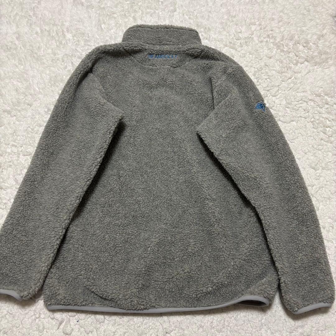【未使用級✨】ビームスゴルフ 23AW ボアジャケット ロゴ刺繍入 XLサイズ