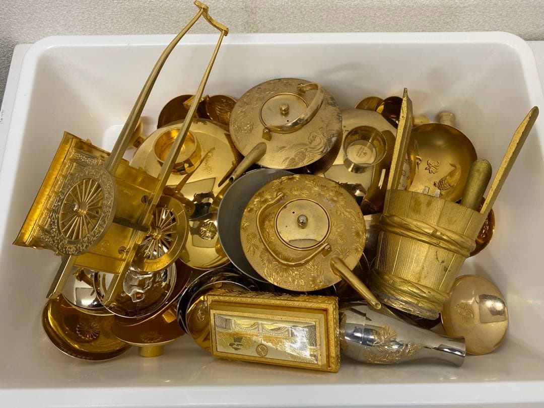 3-2475 24KGP金盃等金属製品まとめ