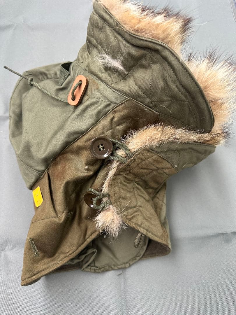 M-51 モッズコート用フード　白ラベル