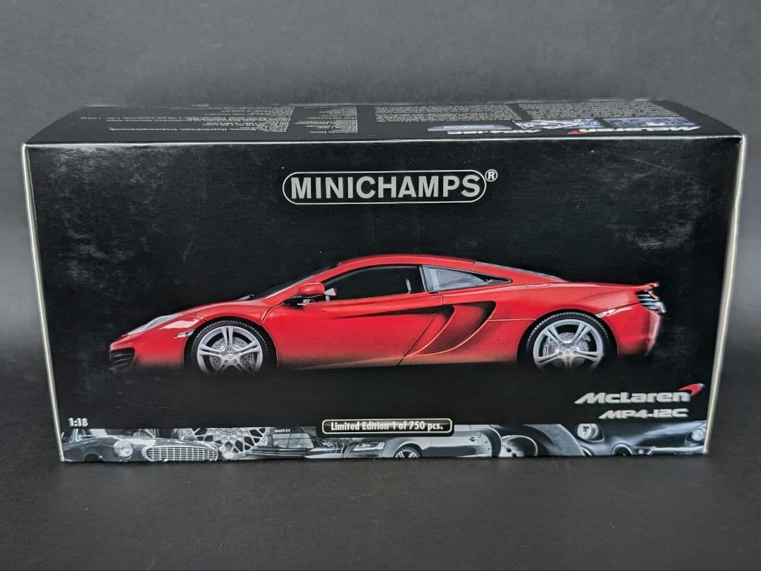 ミニチャンプス 1/18 McLaren MP4-12C