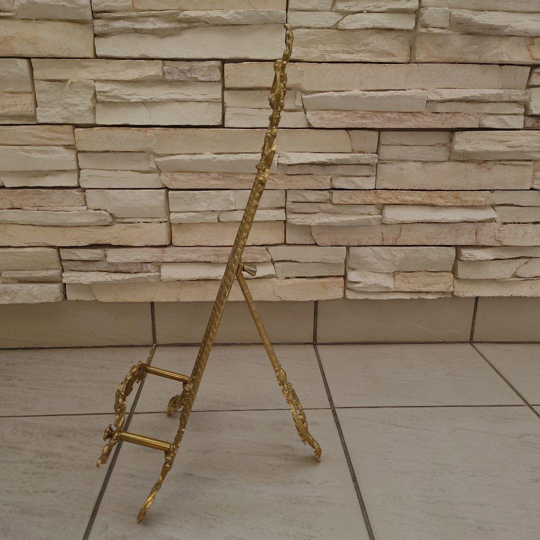 イタリア真鍮イーゼル特大