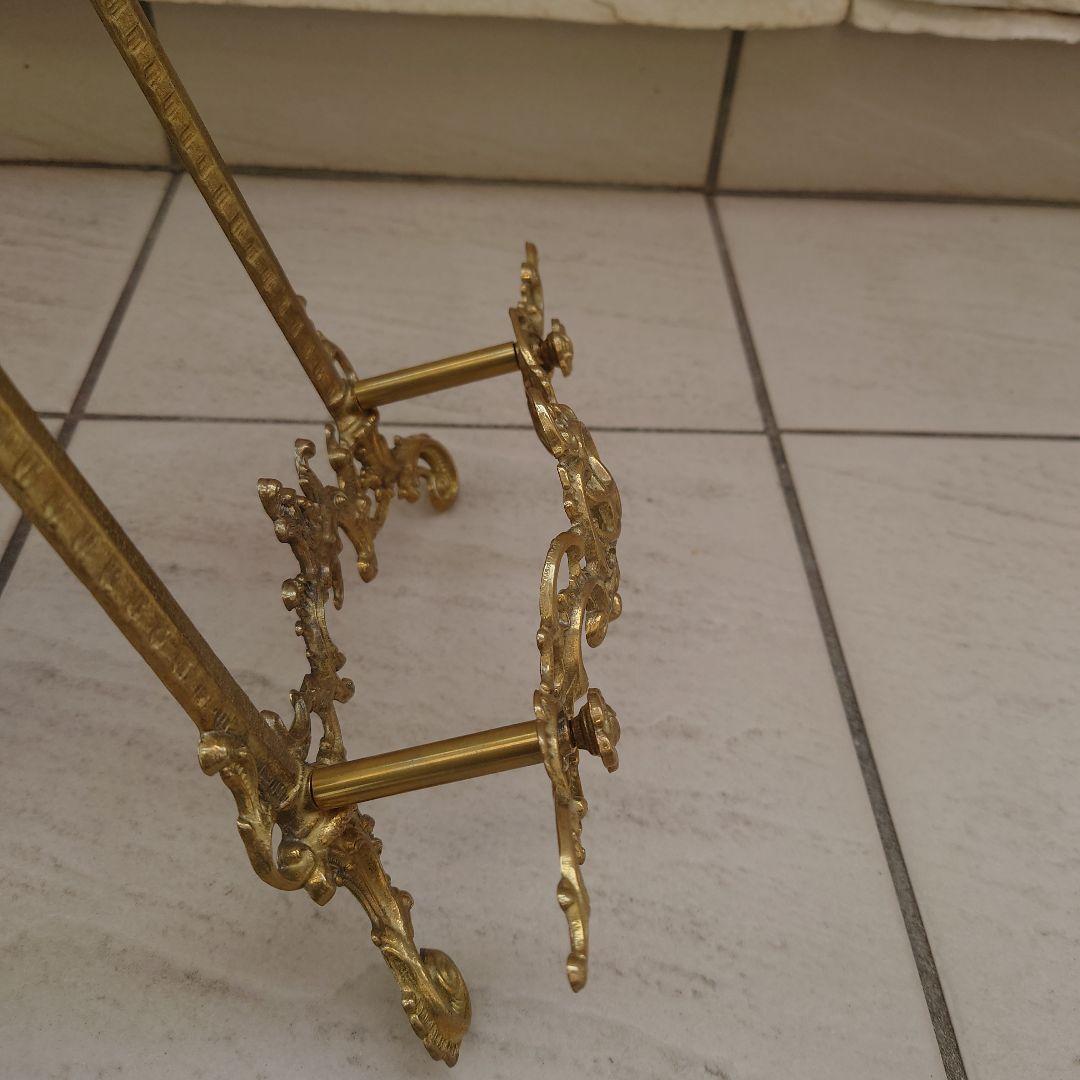 イタリア真鍮イーゼル特大