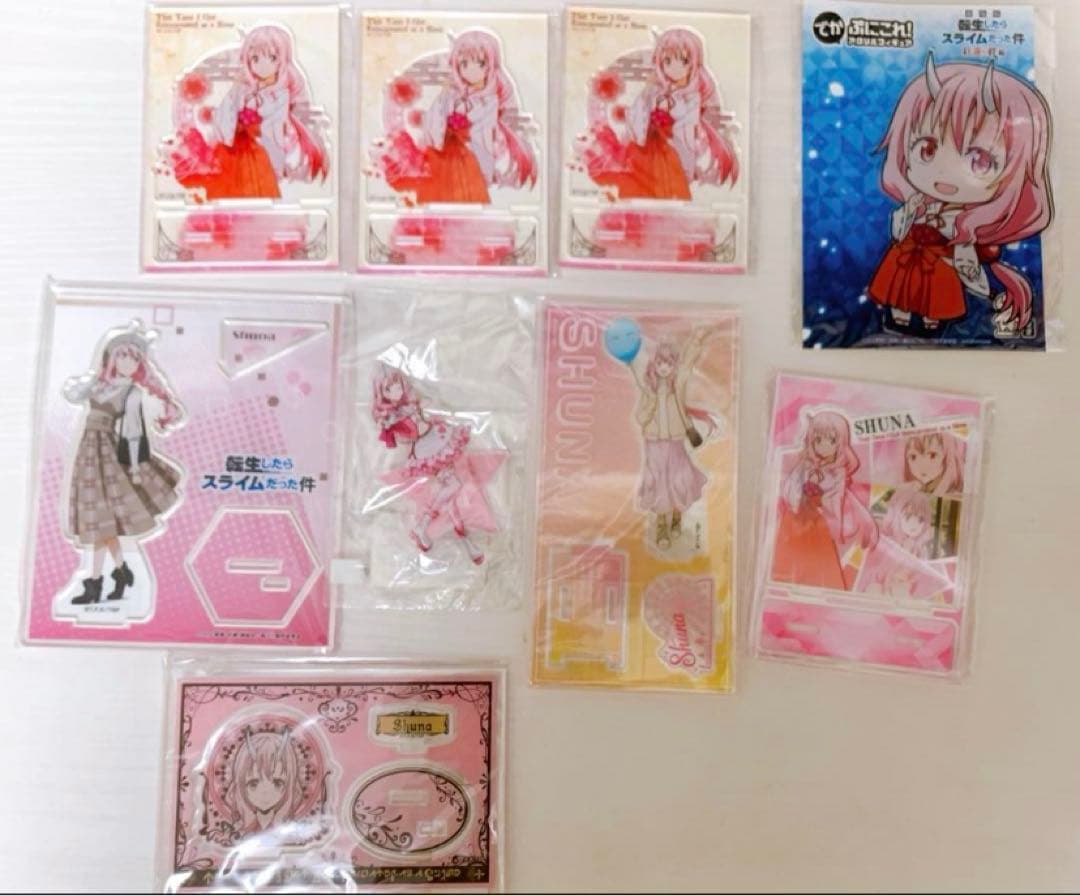 引退　転生したらスライムだった件　シュナ　セット　まとめ売り　グッズ