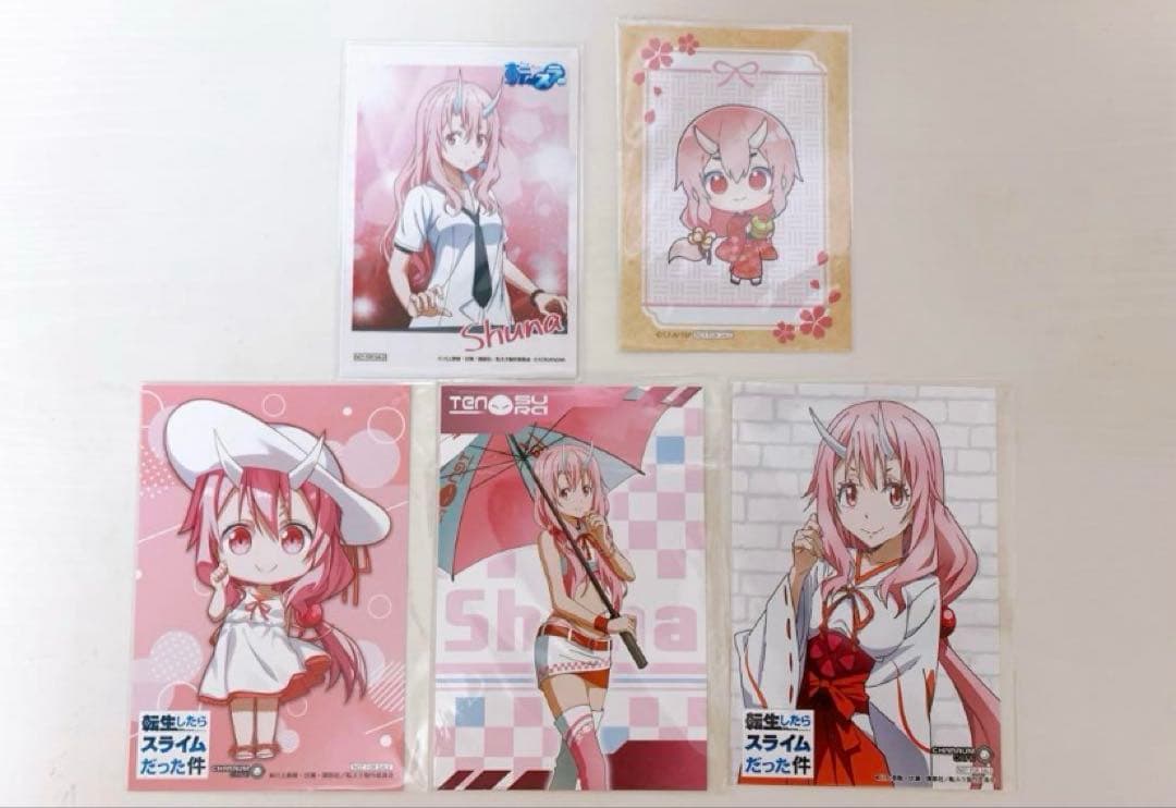 引退　転生したらスライムだった件　シュナ　セット　まとめ売り　グッズ