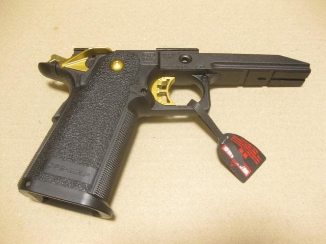【新品】　東京マルイ　純正 ハイキャパ 5.1 ゴールドマッチ フレーム 一式