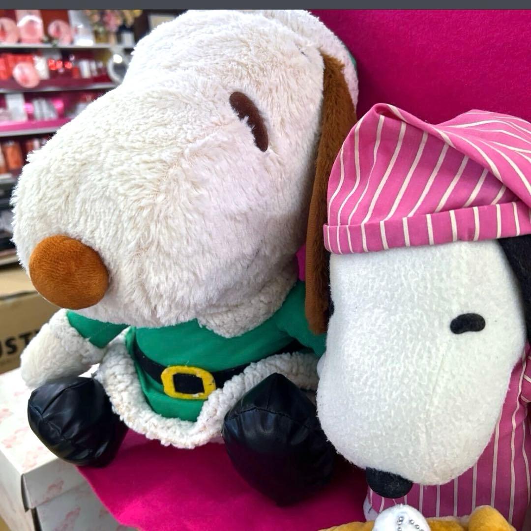 スヌーピー ぬいぐるみ 大きめ　財布　ぬいぐるみ飾り　5点セット H⑧