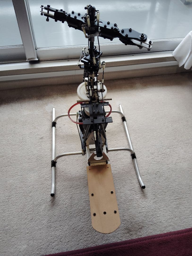 ヘリコプター アルミ製フレーム