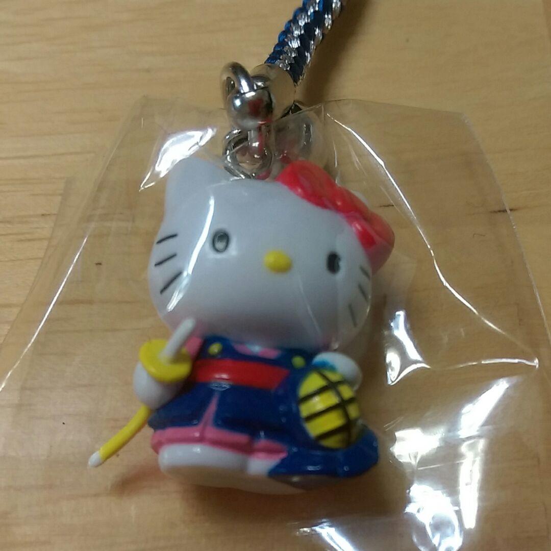 ぎっこ①Hello Kitty 「剣道部」ストラップ【新品未開封(美品)】