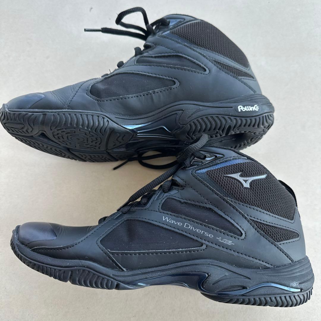 Mizuno Wave Diverse LG5 ブラック 23.5
