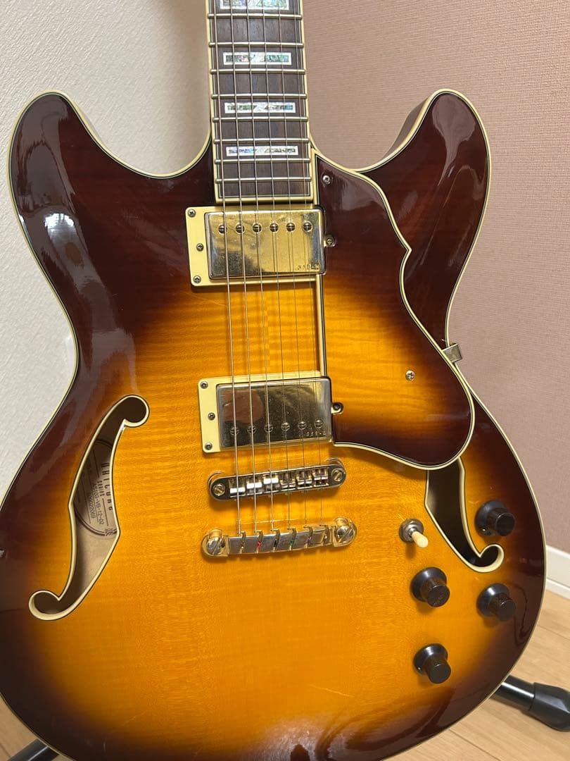 中古 Ibanez AS-103-VB 12-02ハードケース