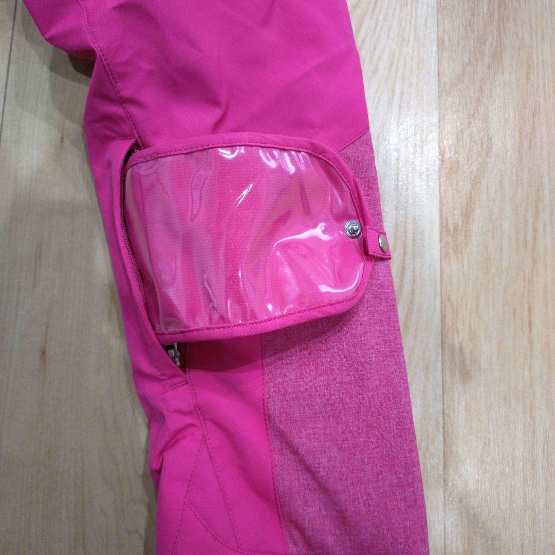 未使用　デサント　レディース　スキーウェア　スノボウェア　上下セット　M ピンク