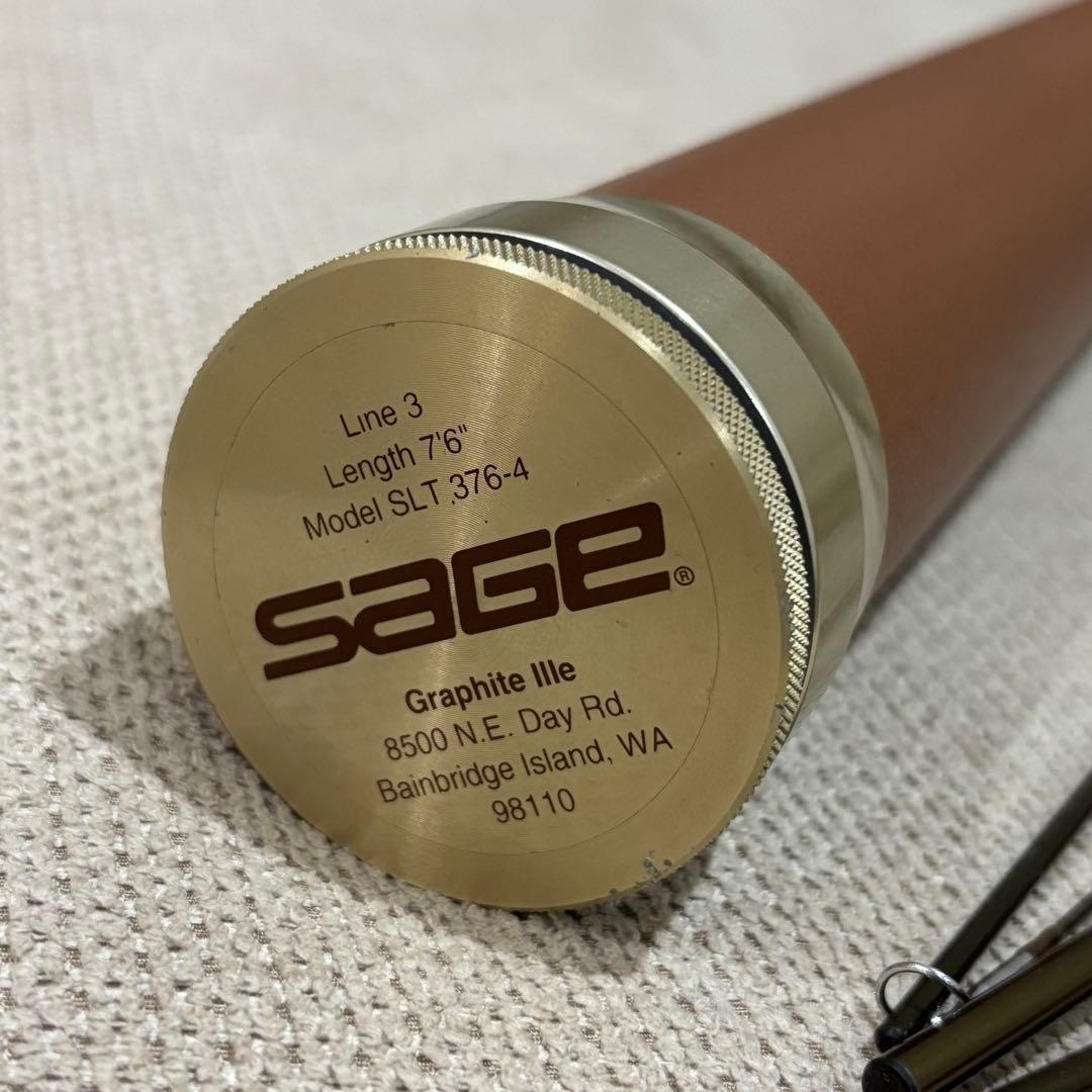 超美品 SAGE SLT 376-4 ７フィート６インチ