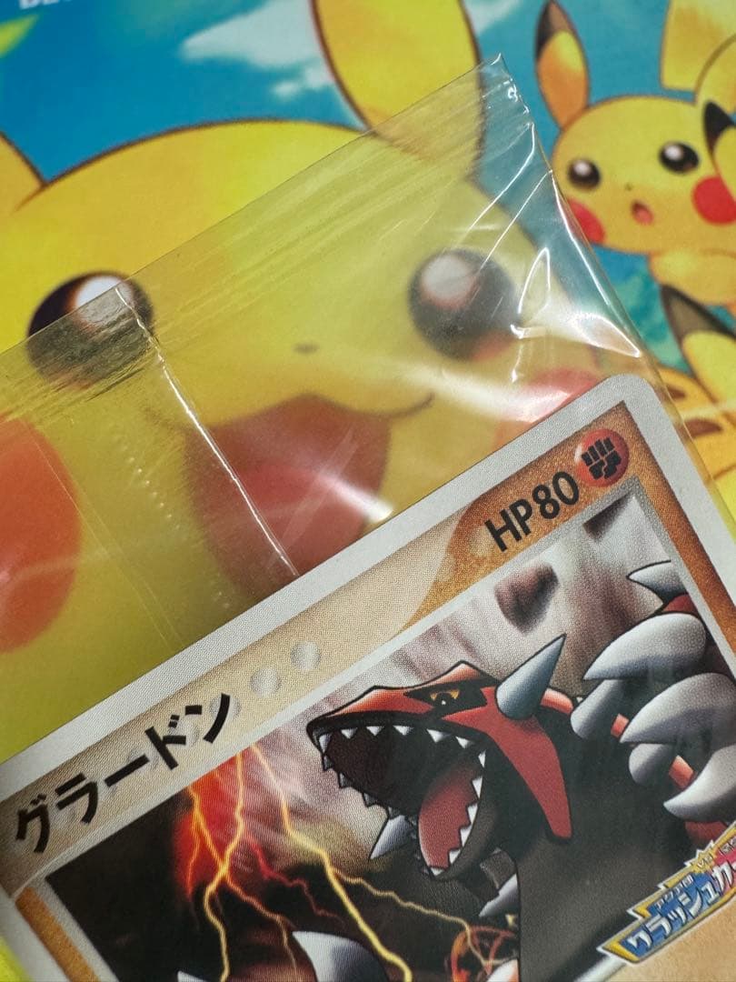 ポケモンカード グラードン ポケパーク 未開封 プロモ