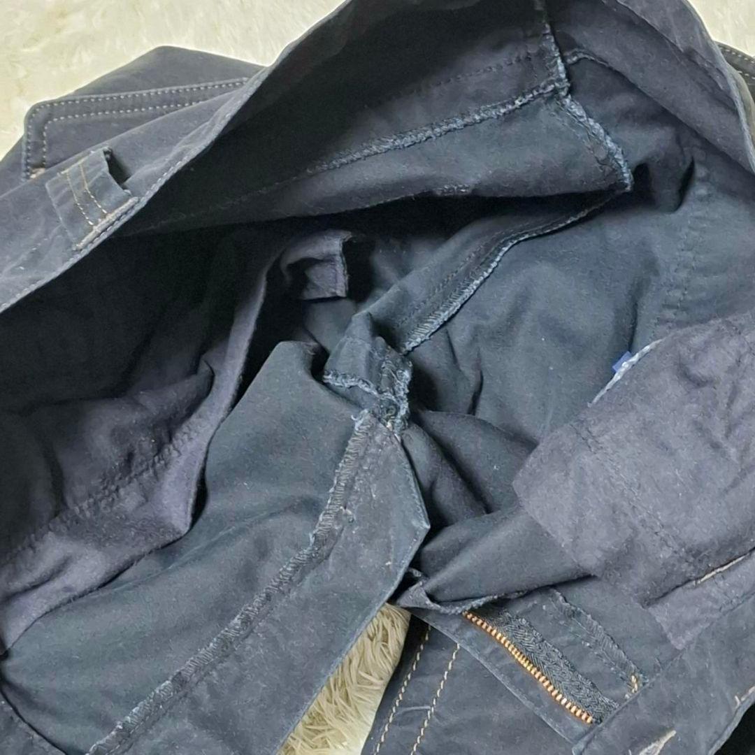 パーリーゲイツ ゴルフ パンツ ５号 L相当 ブラック 洗濯済