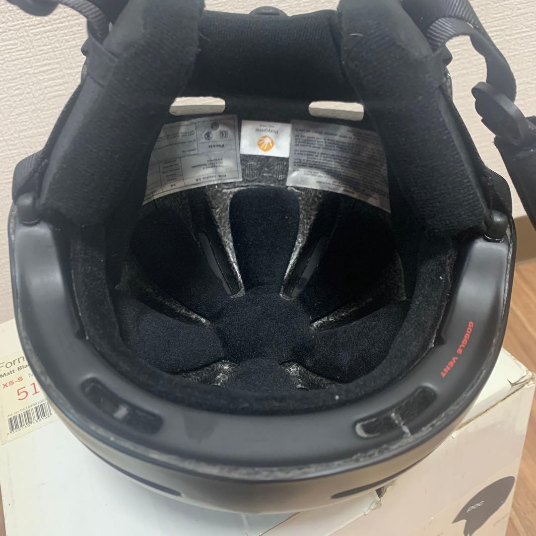 スキー・スノーボードアクセサリー POC Fornix Matt Black XS-S (51-54)