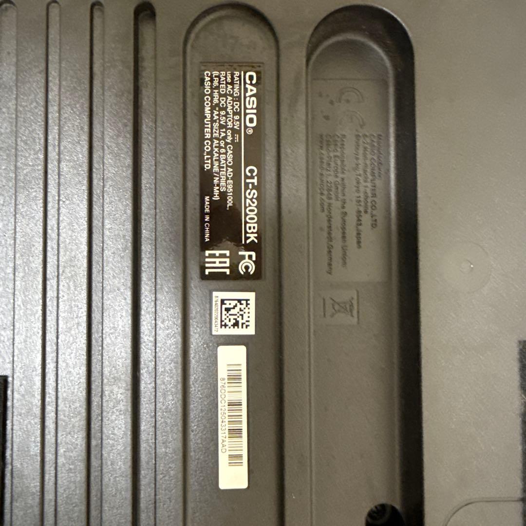 鍵盤楽器 Casiotone CT200