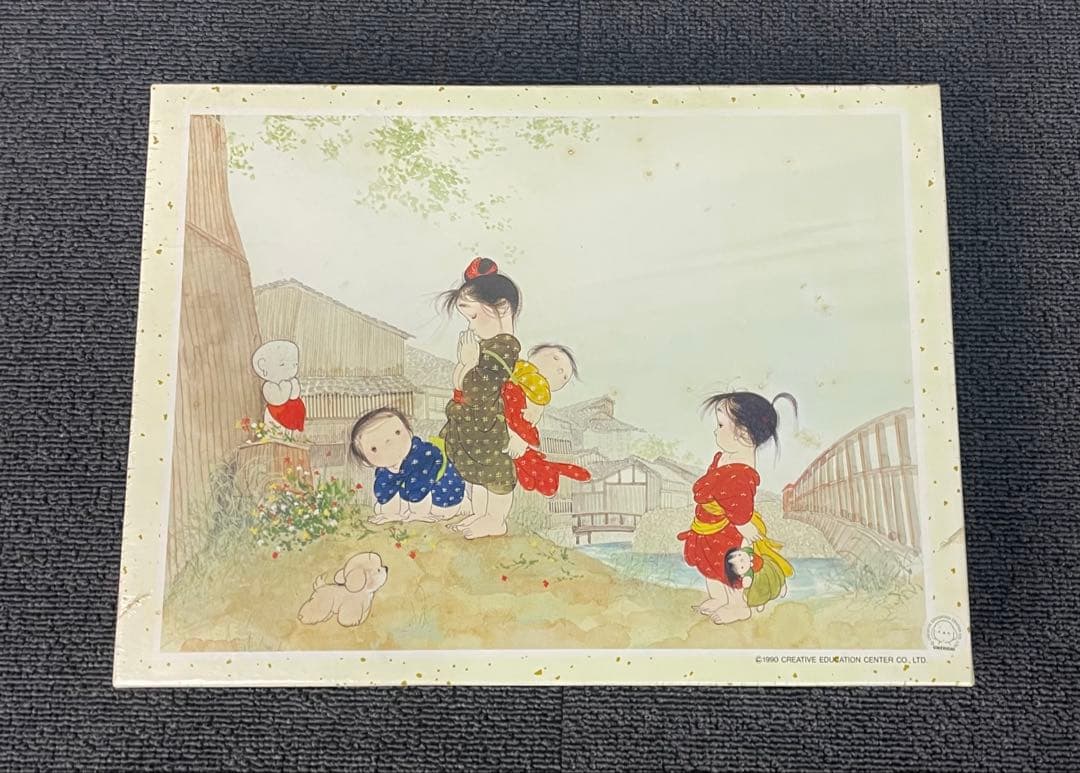 未使用品 ジグソーパズル うめ吉 《下町風景》 770ピース アポロ社