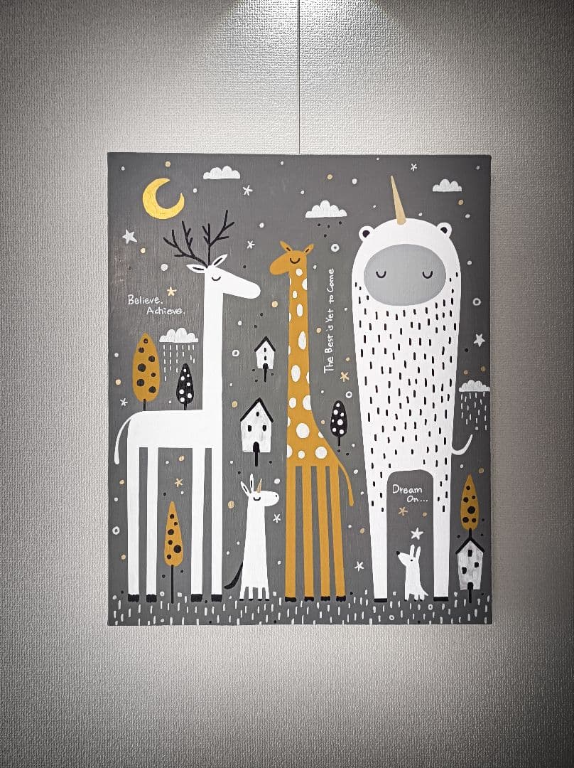 ✿月野乃亜 Unique F15／652×530mm 現代アート26 EM#05