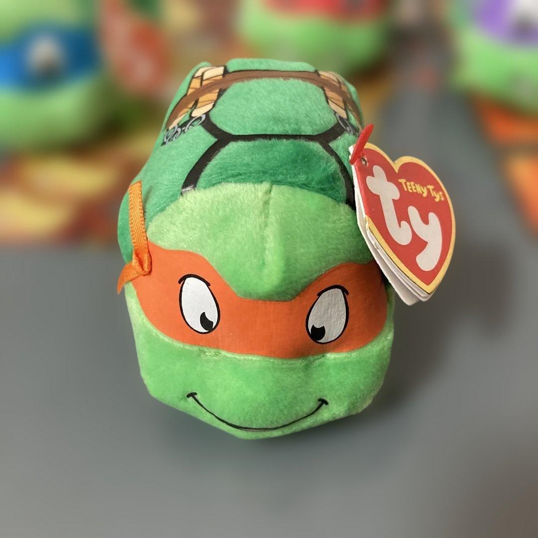 TMNT タートルズ ty ぬいぐるみ　タグ付き　4個セット