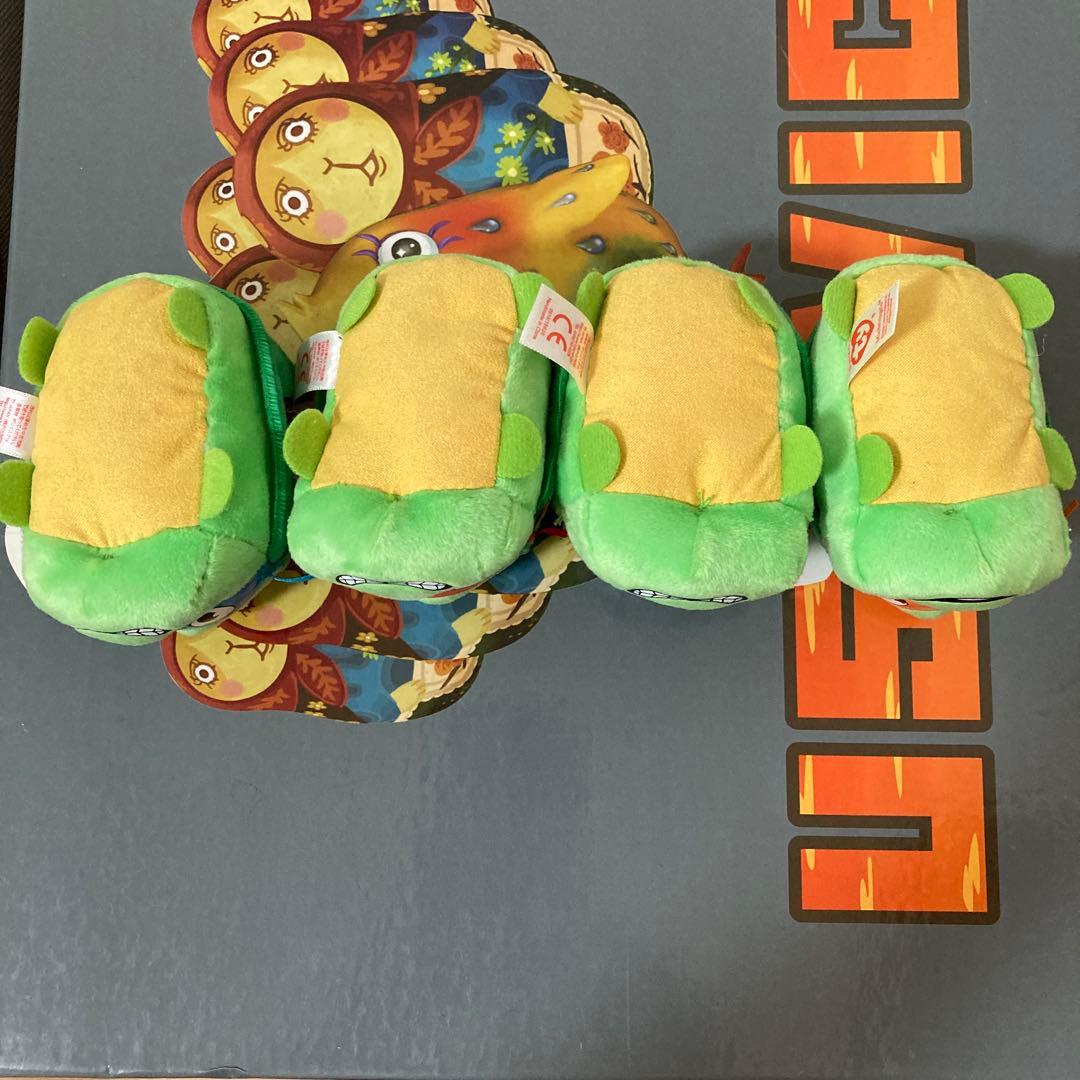 TMNT タートルズ ty ぬいぐるみ　タグ付き　4個セット