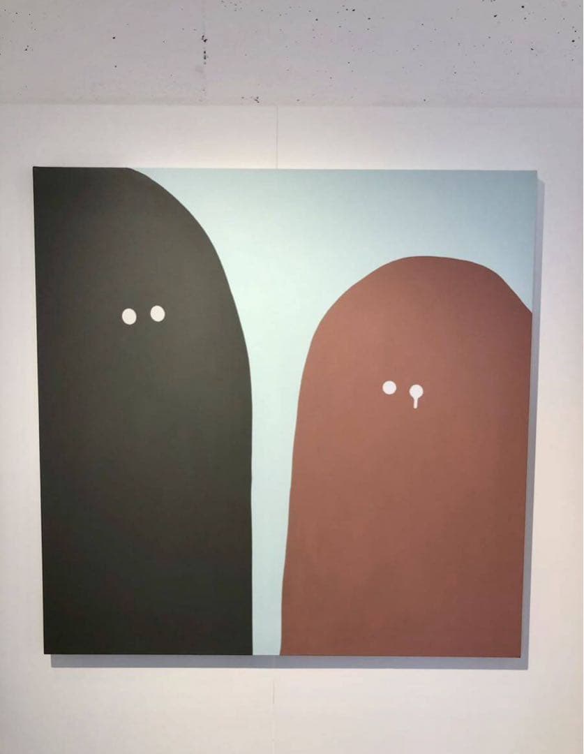 Ryuji Kamiyama 神山隆二 大型キャンバス作品 真作 正規購入