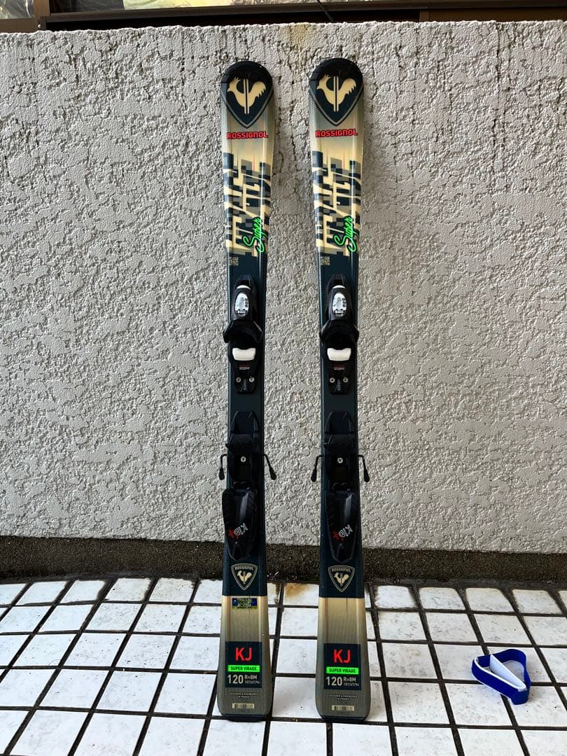 【値下げ】ROSSIGNOL Super スキー 120cm バインディング付き
