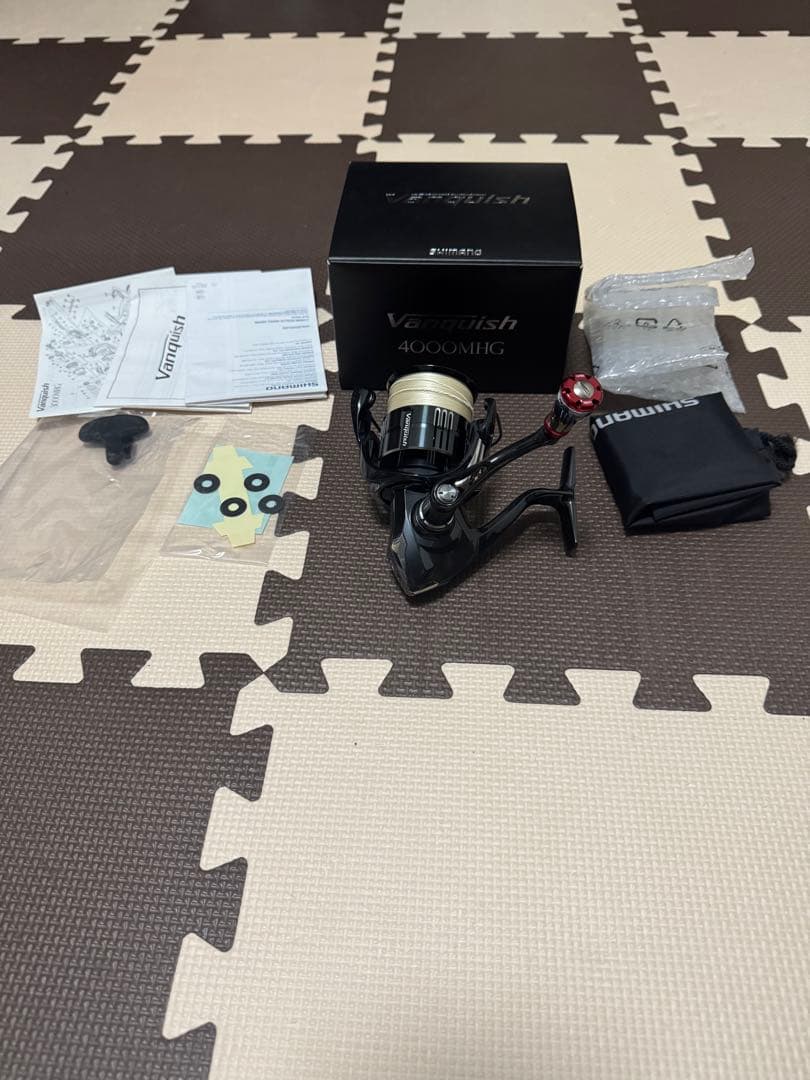 19ヴァンキッシュ 4000mhg シマノ　スピニングリール　シーバス