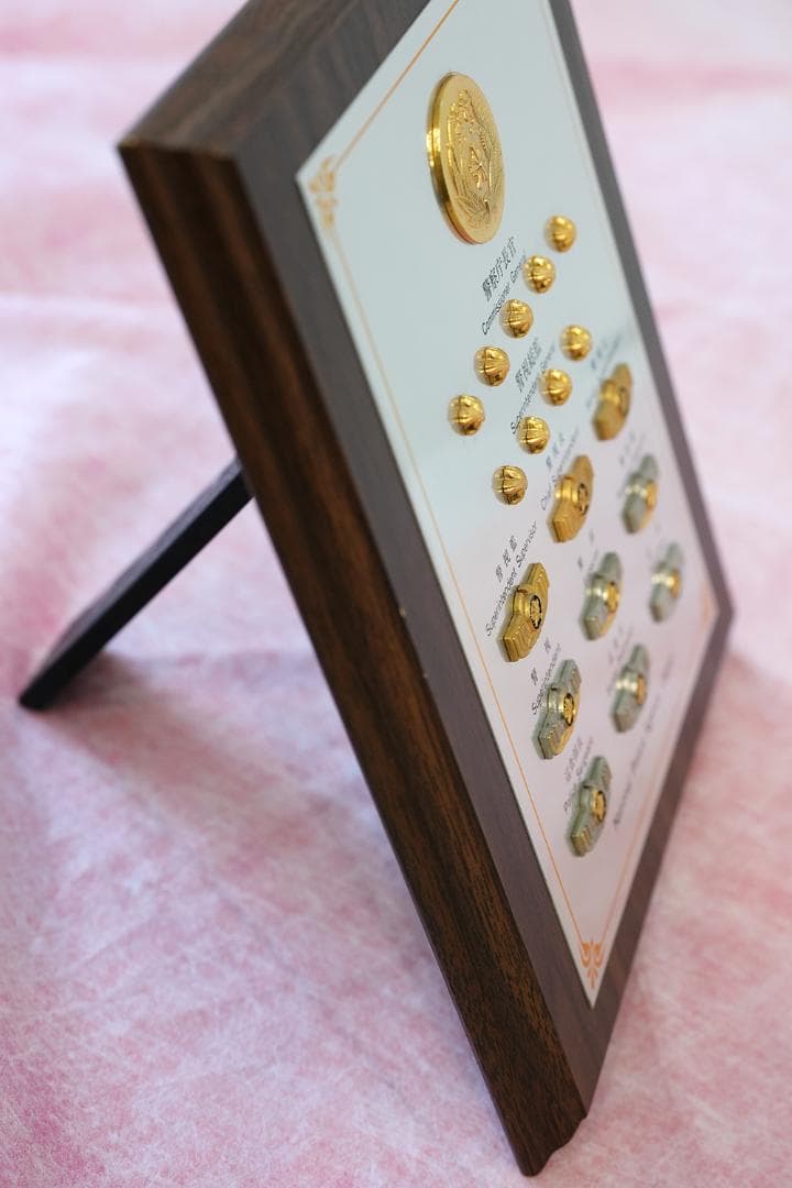 お値下げ【レア】警察グッズ階級章 盾 記念品 バッジ 警視庁 コレクター