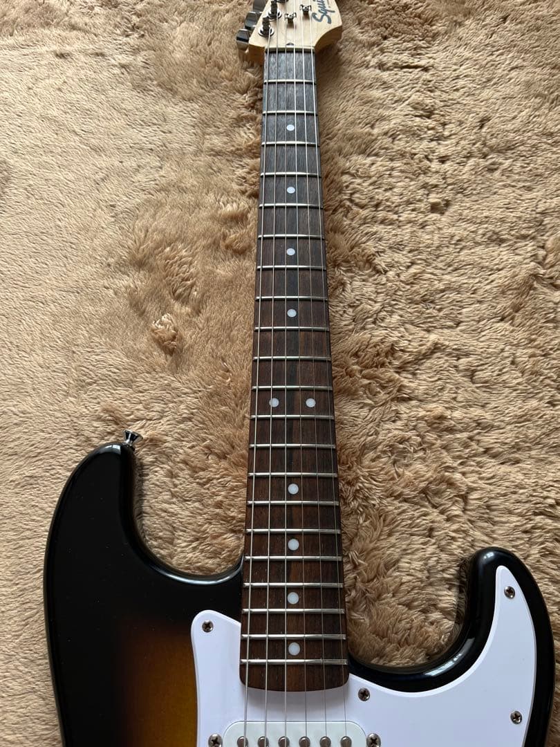【調整済】squier fender スクワイア　ストラト　エレキギター　美品